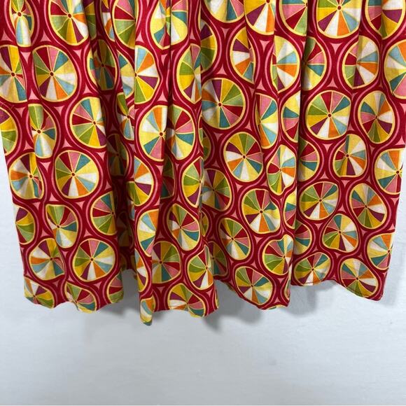 Bea & Dot by ModCloth Palette on Parade Pinwheel Rainbow Retro Dress Size Small - Picture 10 of 16